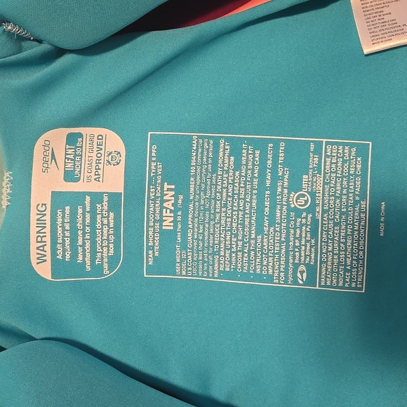 INFANT SPEEDO LIFE VEST - Picture 2 of 3